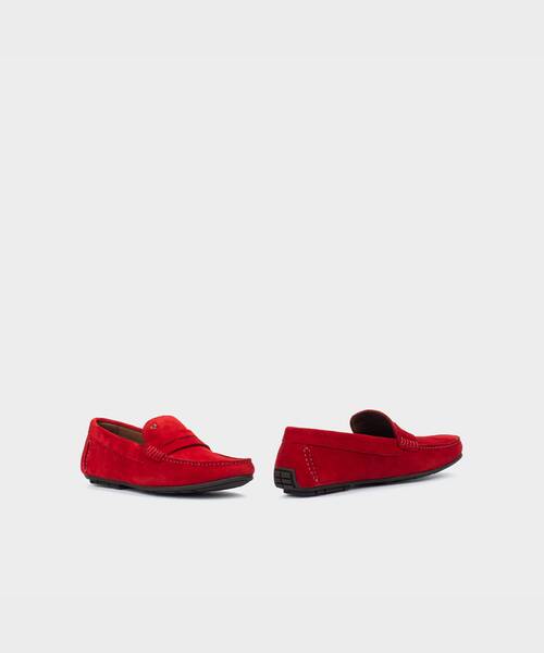 Slip on Loafers | PACIFIC 1411-2496X | ROUGE | Martinelli