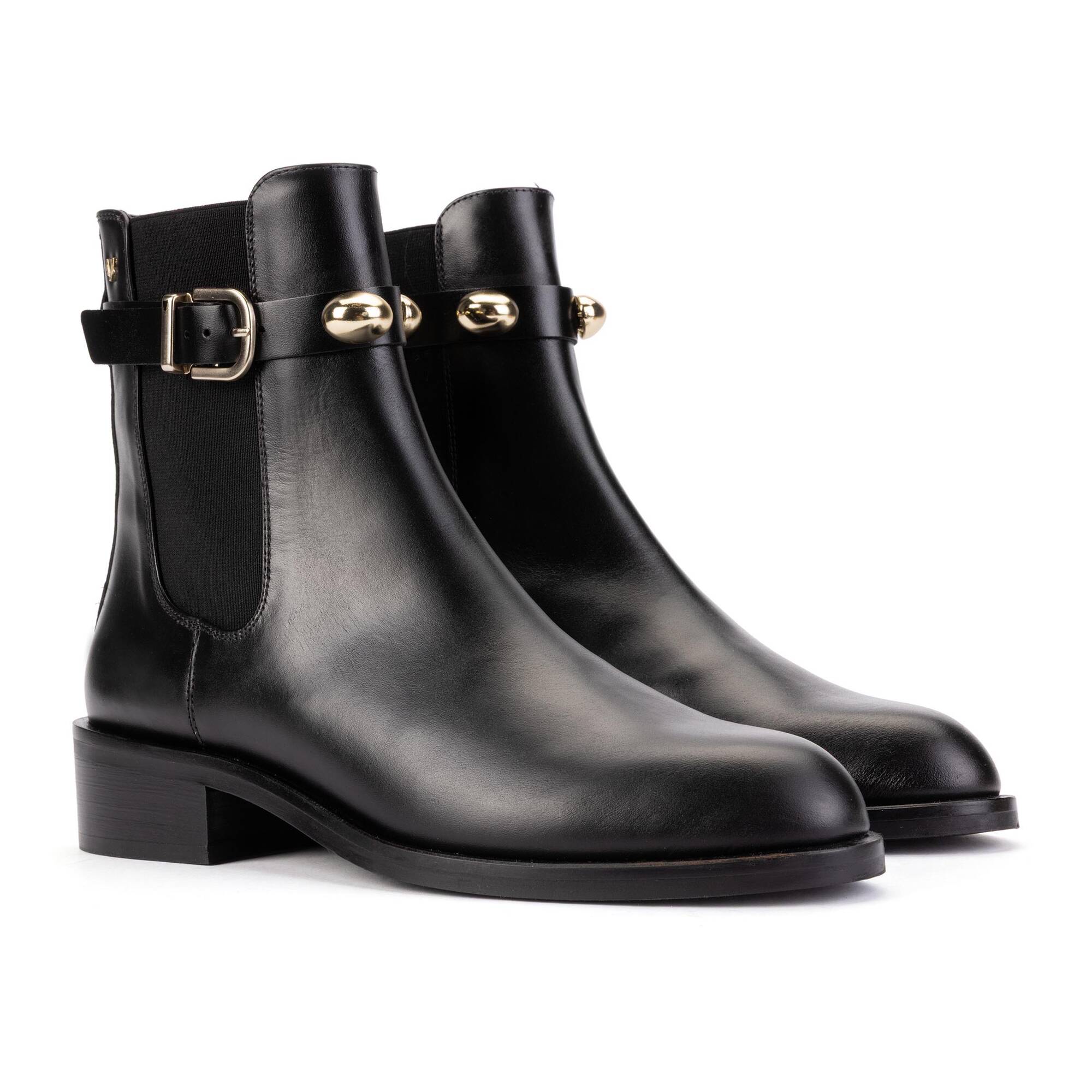 Flat ankle boots | RESSI 1718-A933K, BLACK, large image number 20-1718-A933K_000_Martinelli_RESSI_BLACK_full.jpg | null