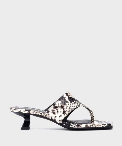 Heeled Sandals | BORROMEI S032-B594T | BLACK | Martinelli