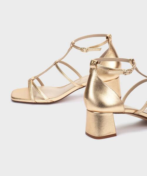 Heeled Sandals | VETTABBIA 1751-B421S | GOLD | Martinelli