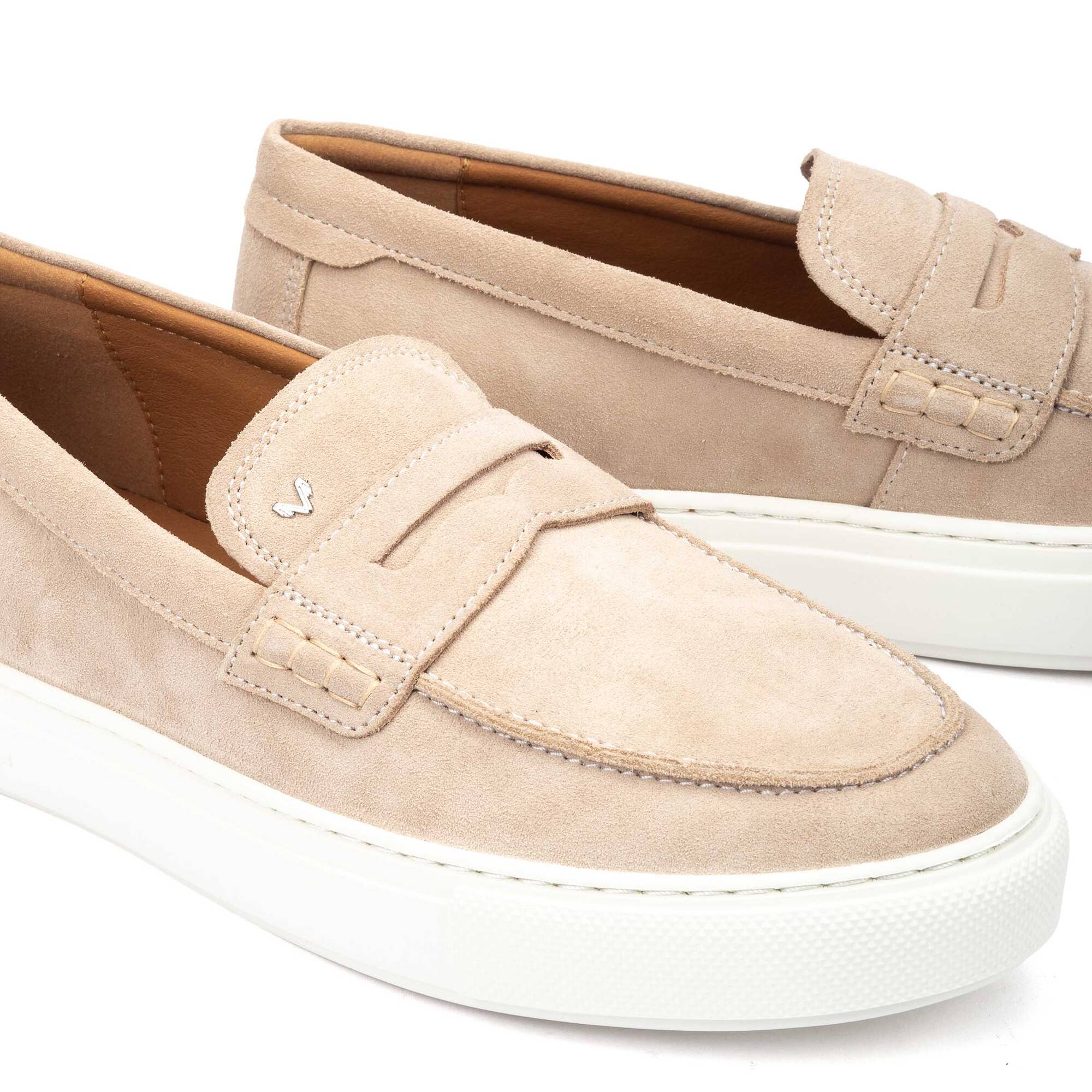 Slip on Loafers | HASTINGS 1738-2952WY, SANDSTONE, large image number 60-1738-2952WY_833_Martinelli_HASTINGS_SANDSTONE_full.jpg | null