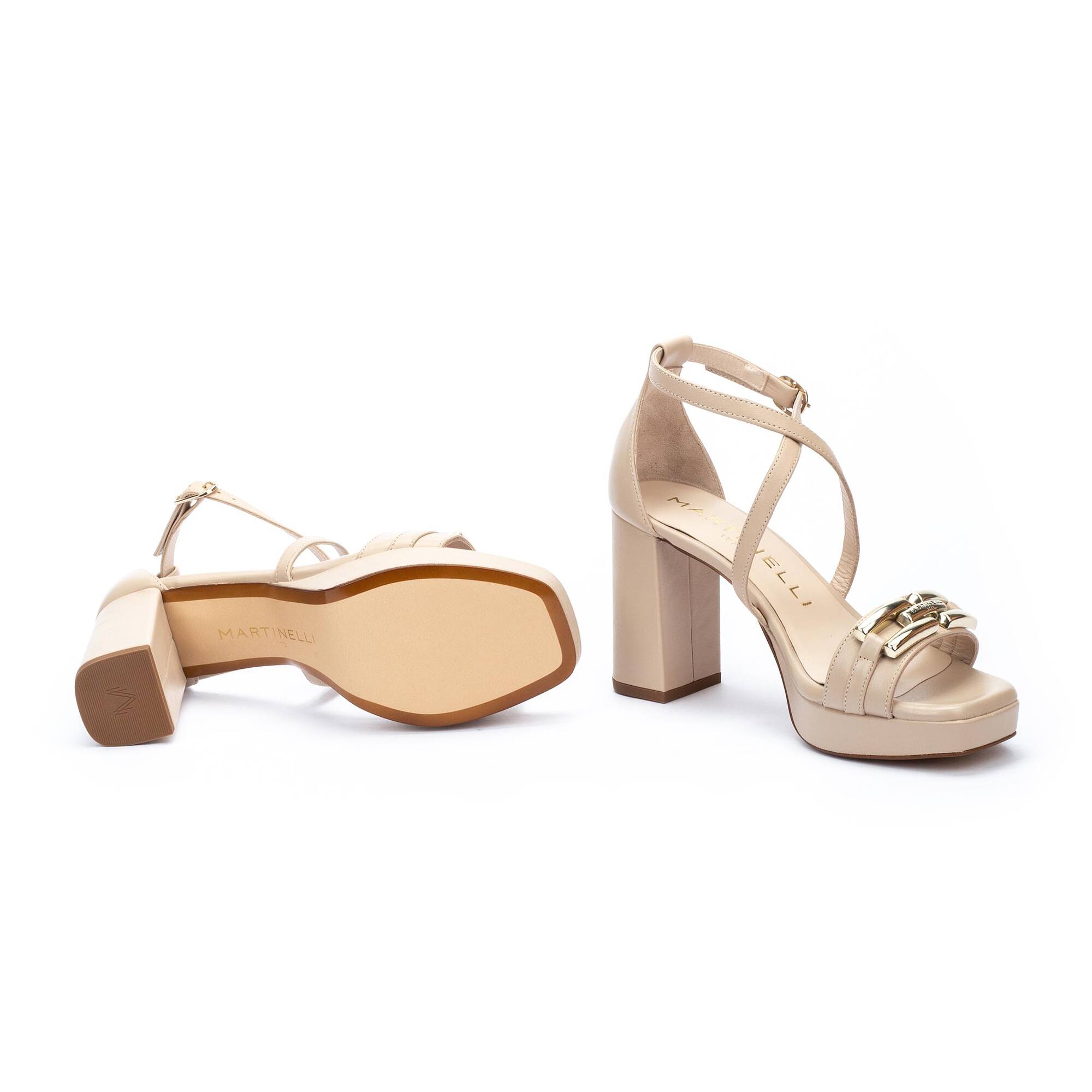Sandalias tac&oacute;n | LAWRENCE 1685-B136Z, STONE, large image number 70-1685-B136Z_090_Martinelli_LAWRENCE_STONE_full.jpg | null