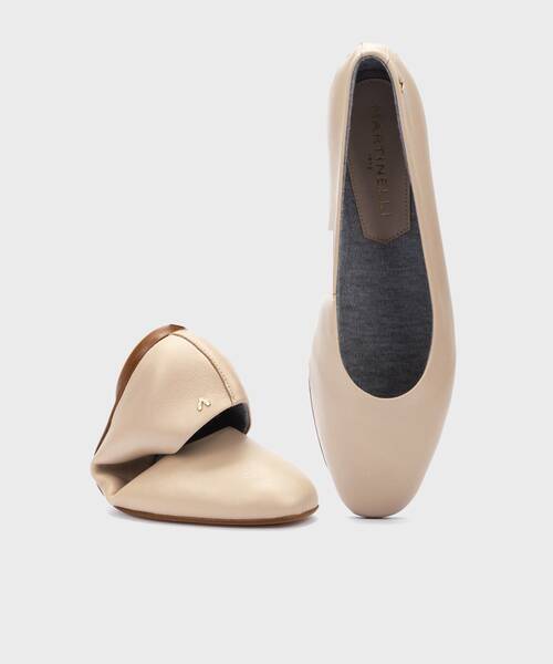 Ballet flats | AMAZONAS 1575-A516Z | STONE | Martinelli