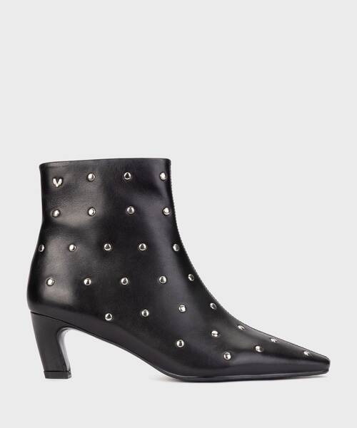 Heeled Ankle Boots | VOGUERA S068-B715PY | BLACK | Martinelli