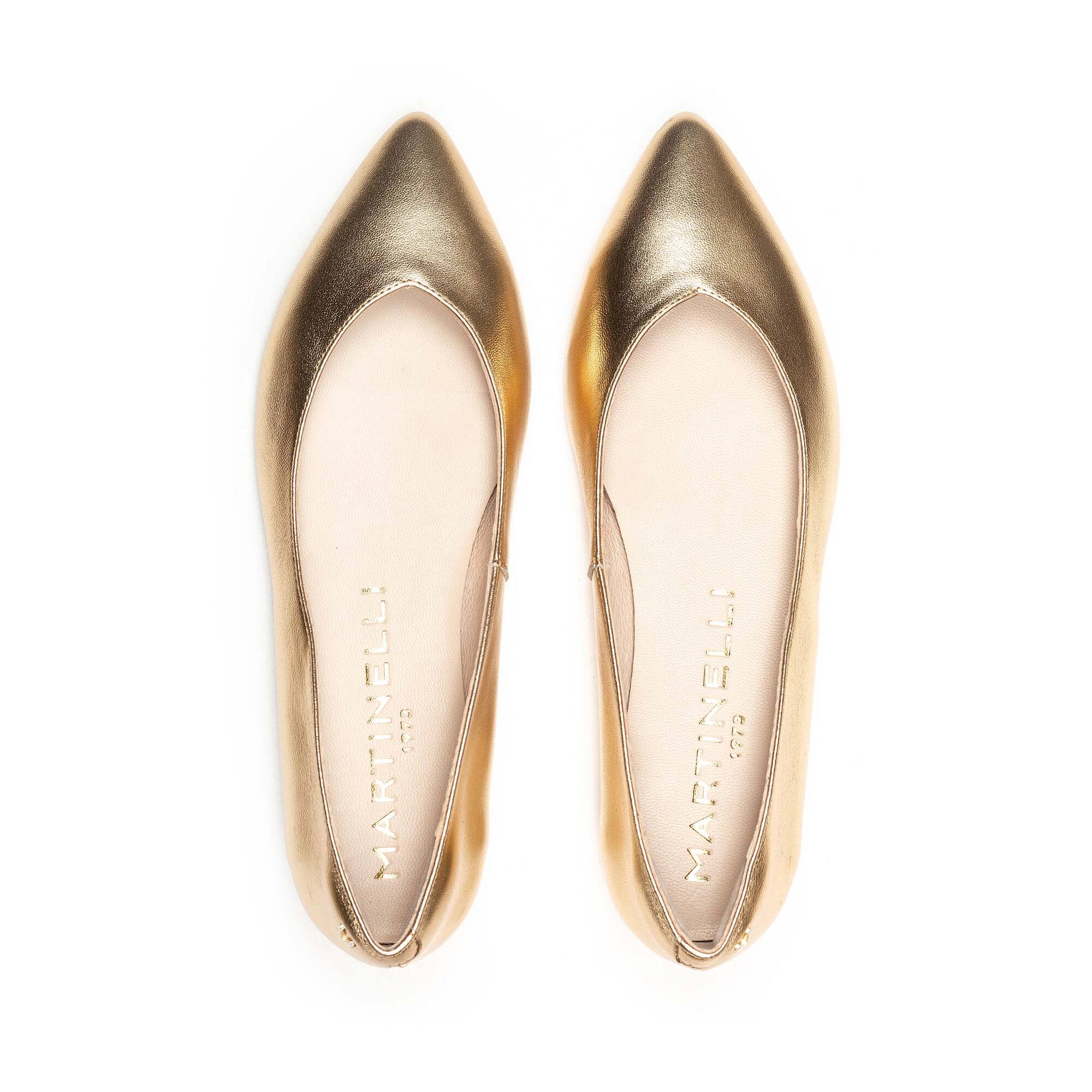Ballet flats | VIVIEN 1544-6168S, GOLD, large image number 100-1544-6168S_773_Martinelli_VIVIEN_GOLD_full.jpg | null