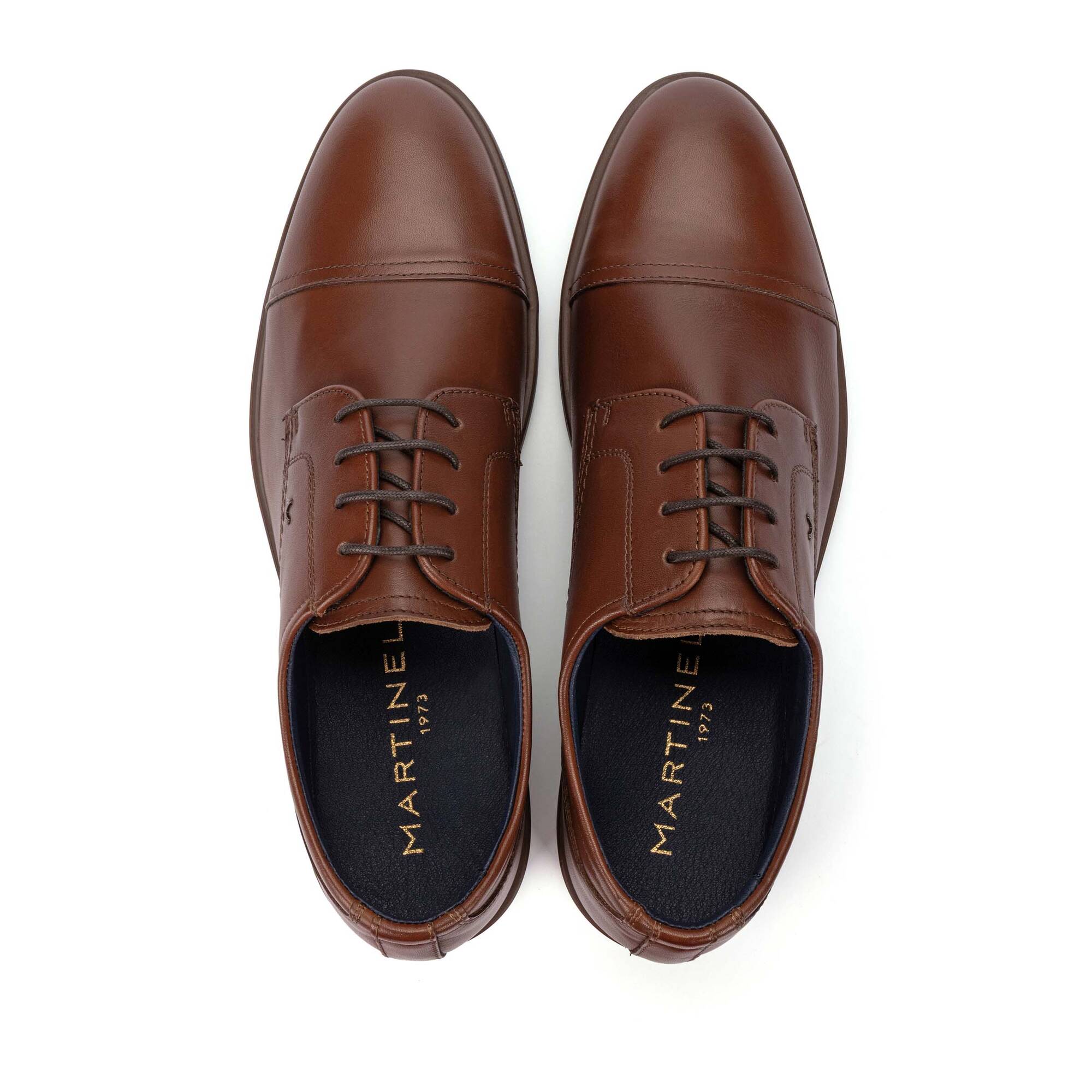 Lace up shoes | DOUGLAS 1604-2729C, CUERO, large image number 100-1604-2729C_202_Martinelli_DOUGLAS_CUERO_full.jpg | null