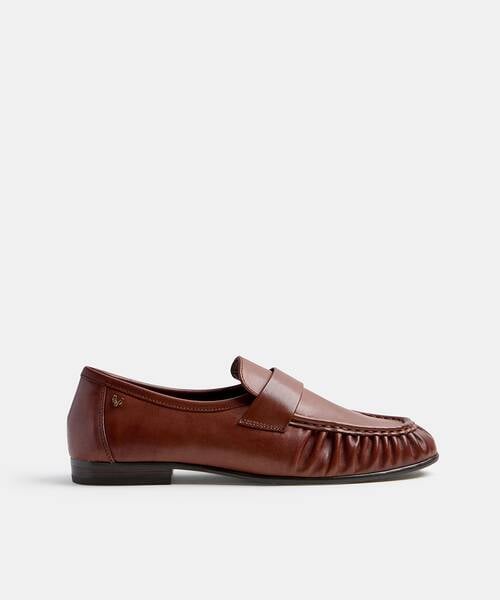 Women loafers , BARACCHINI S065 , BARACCHINI S065-B695DY , CAFE