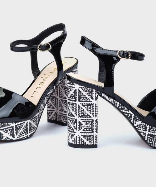 Heeled Sandals | DUNAWAY 1488-A879E | BLACK | Martinelli
