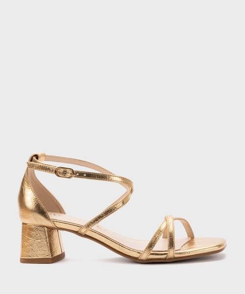 Heeled Sandals | VETTABBIA S051-B431RY | ORO | Martinelli