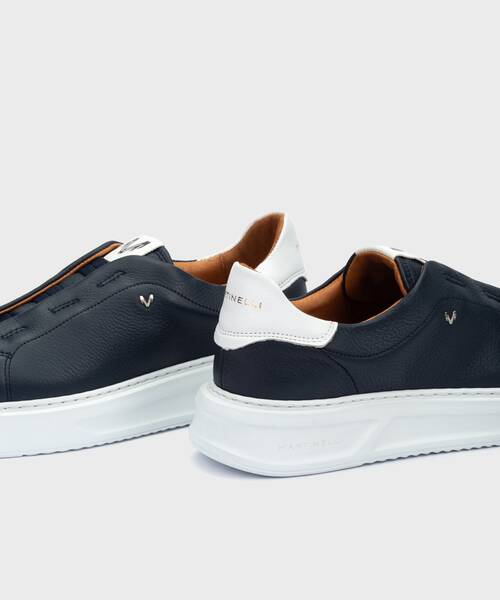 Sneakers | SULLIVAN 1736-2912B | NAVY | Martinelli