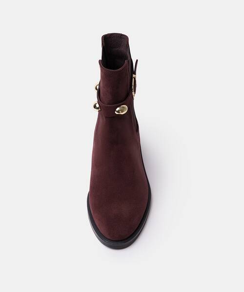 Women suede ankle boots , RESSI 1718 , RESSI 1718-A933N , TESTA