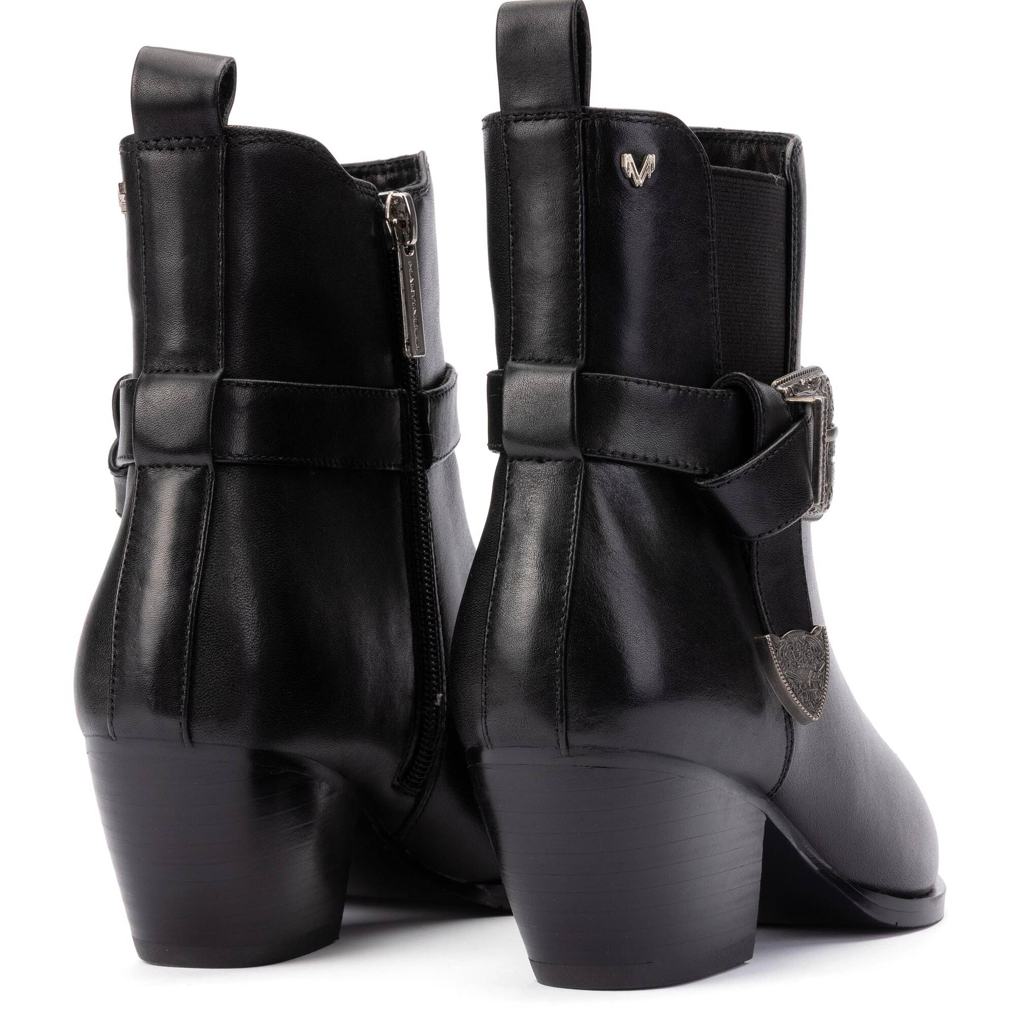 Heeled Ankle Boots | JEANNE S064-B685KY, BLACK, large image number 30-S064-B685KY_000_Martinelli_JEANNE_BLACK_full.jpg | null