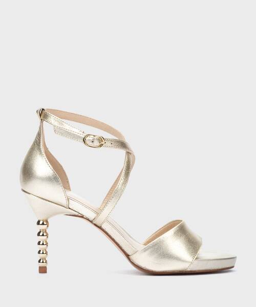 Heeled Sandals | MICHIGAN 1594-A785S | ORO | Martinelli