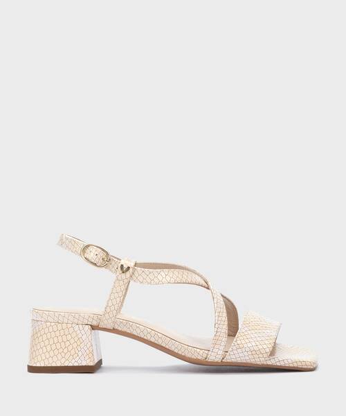 Sandalias tacón | AUBRY 1690-B169G | NUDE | Martinelli