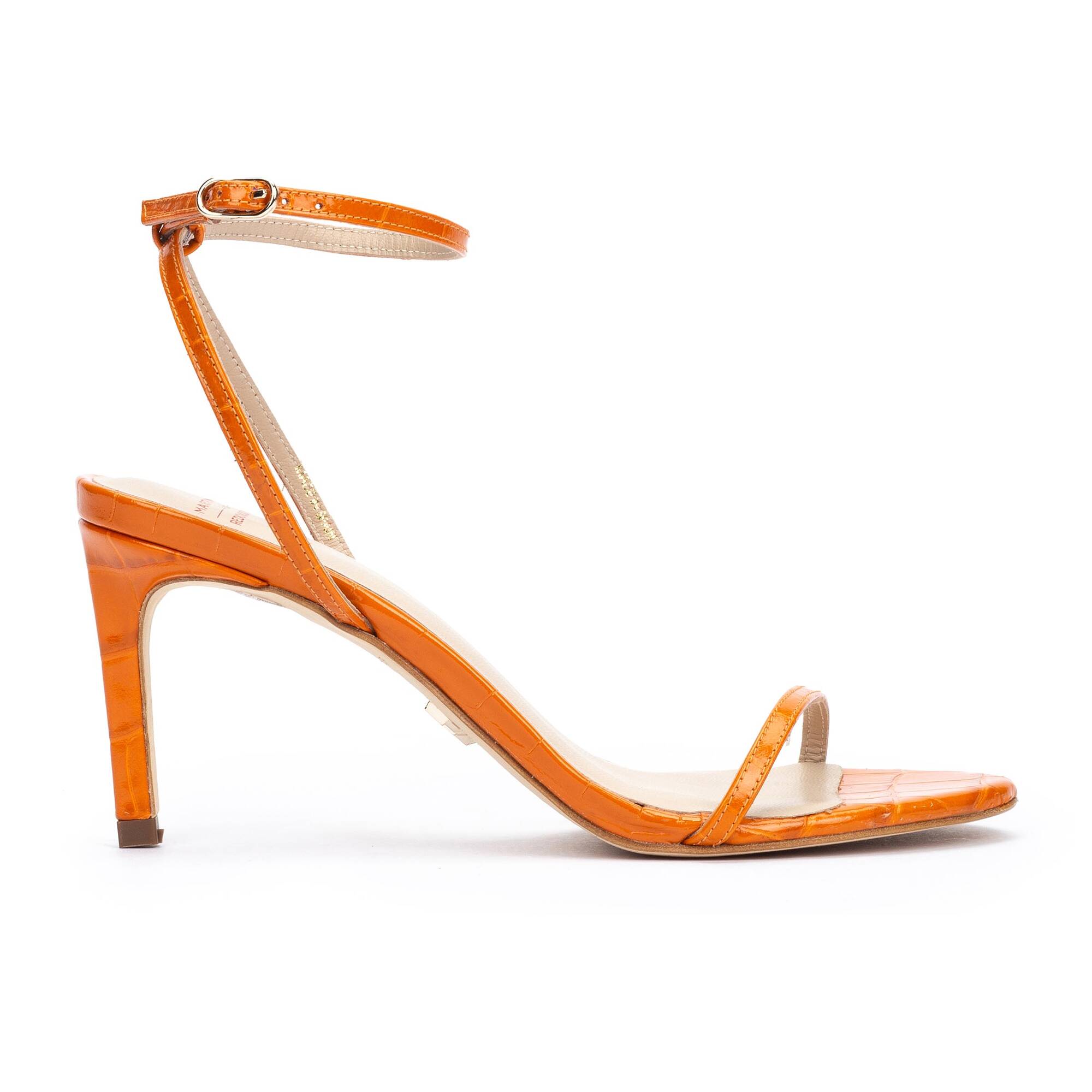 Heeled Sandals | MORIGI S027-B535RK, ORANGE, large image number 10-S027-B535RK_700_Martinelli_MORIGI_ORANGE_full.jpg | null