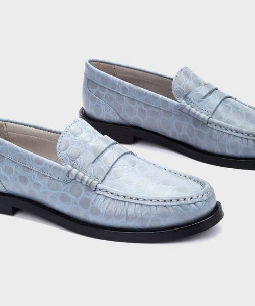 Loafers | LUALDI S046-B309RE | JEANS | Martinelli