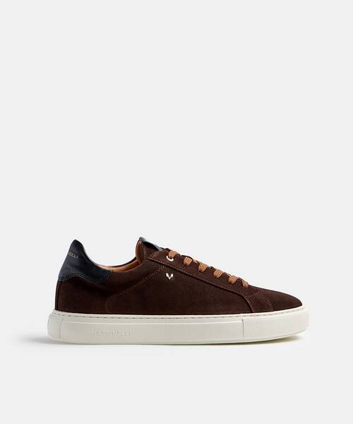 Men elegant sneaker , HASTINGS 1738 , HASTINGS 1738-2950WY , DARKBROWN