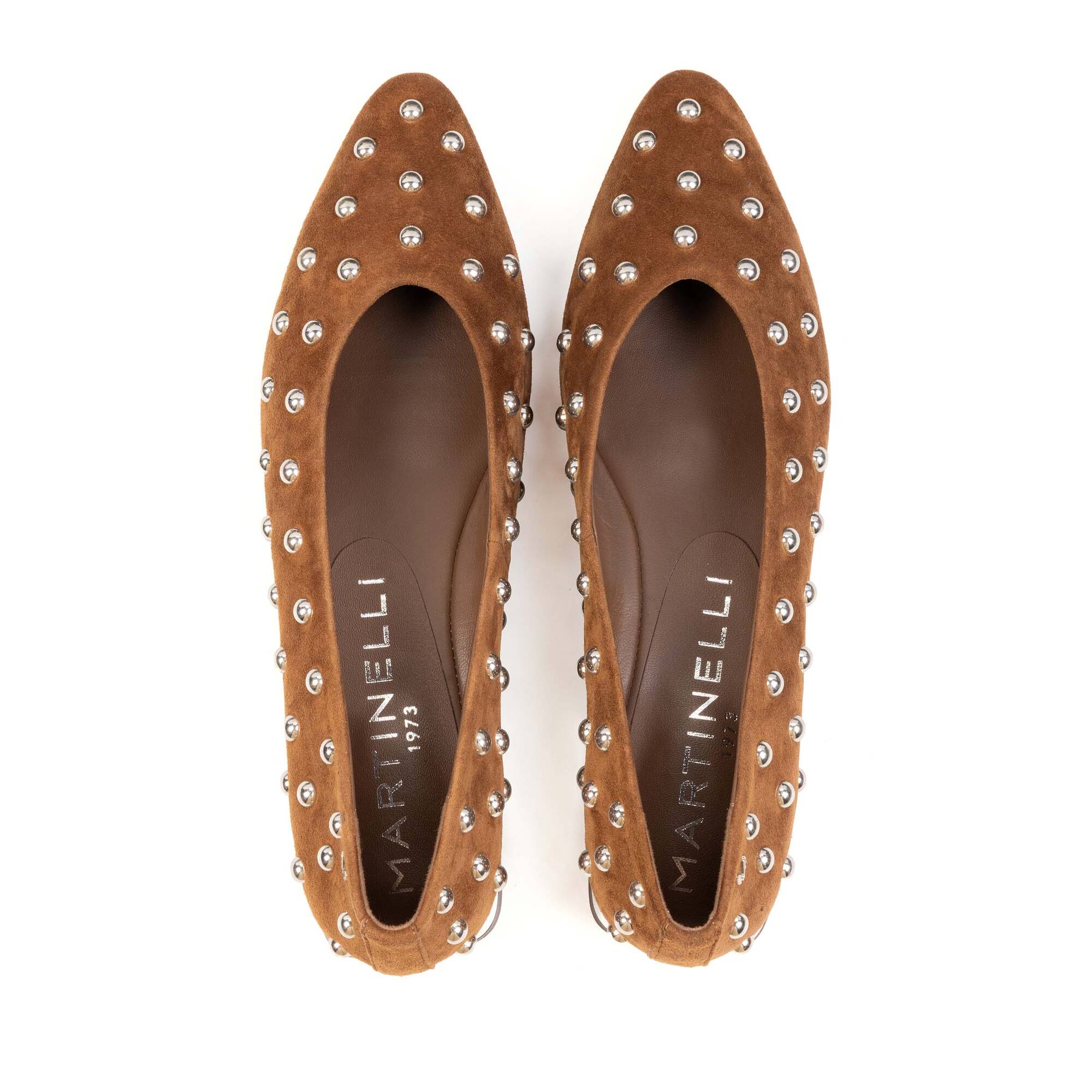 Ballet flats | VESCIA S009-B479AY, TABACO, large image number 100-S009-B479AY_123_Martinelli_VESCIA_TABACO_full.jpg | null