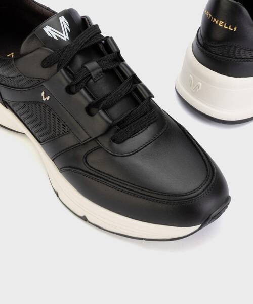 Sneakers | NORWICH C001-2966P | BLACK | Martinelli