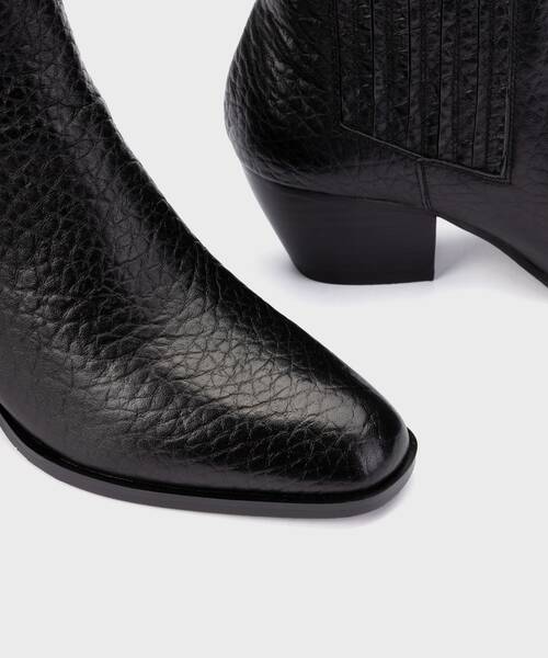 Heeled Ankle Boots | JEANNE S064-B686BY | BLACK | Martinelli