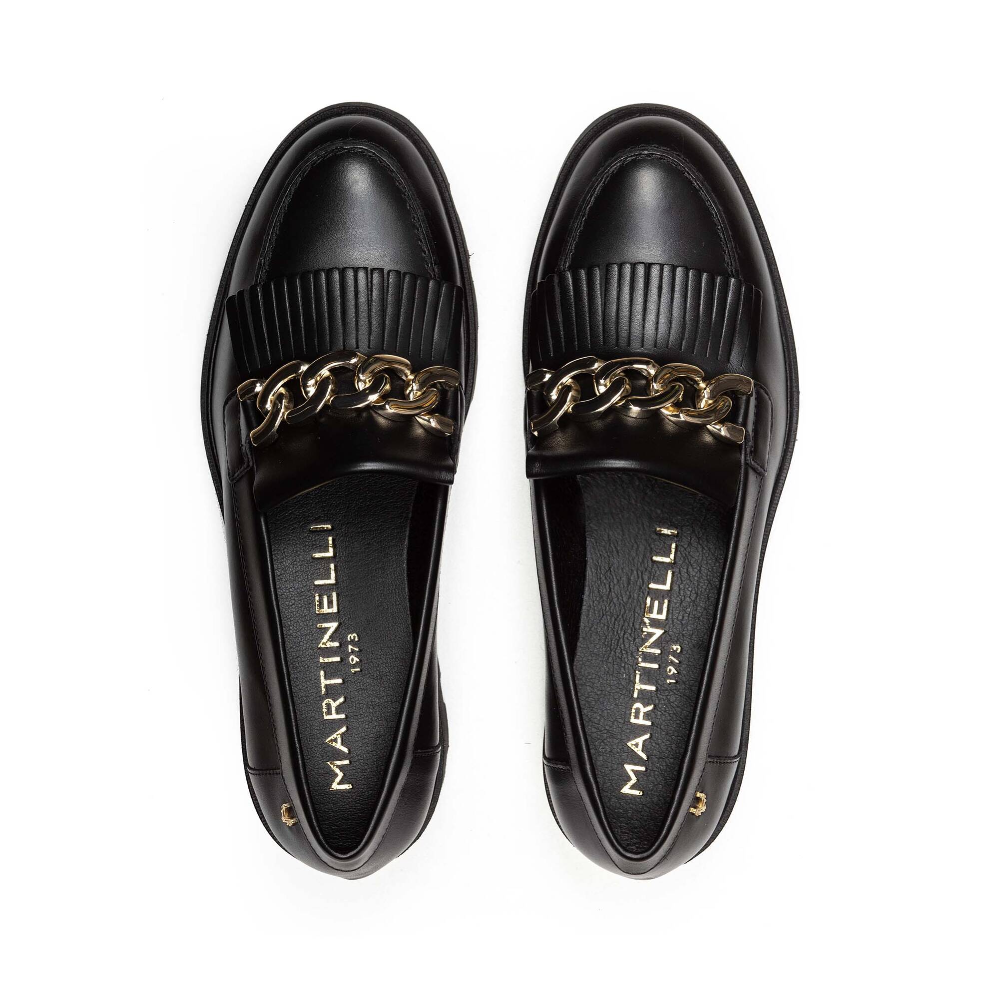 Loafers and Laces | HERMOSILLA 1568-A665P1, BLACK, large image number 100-1568-A665P1_000_Martinelli_HERMOSILLA_BLACK_full.jpg | null