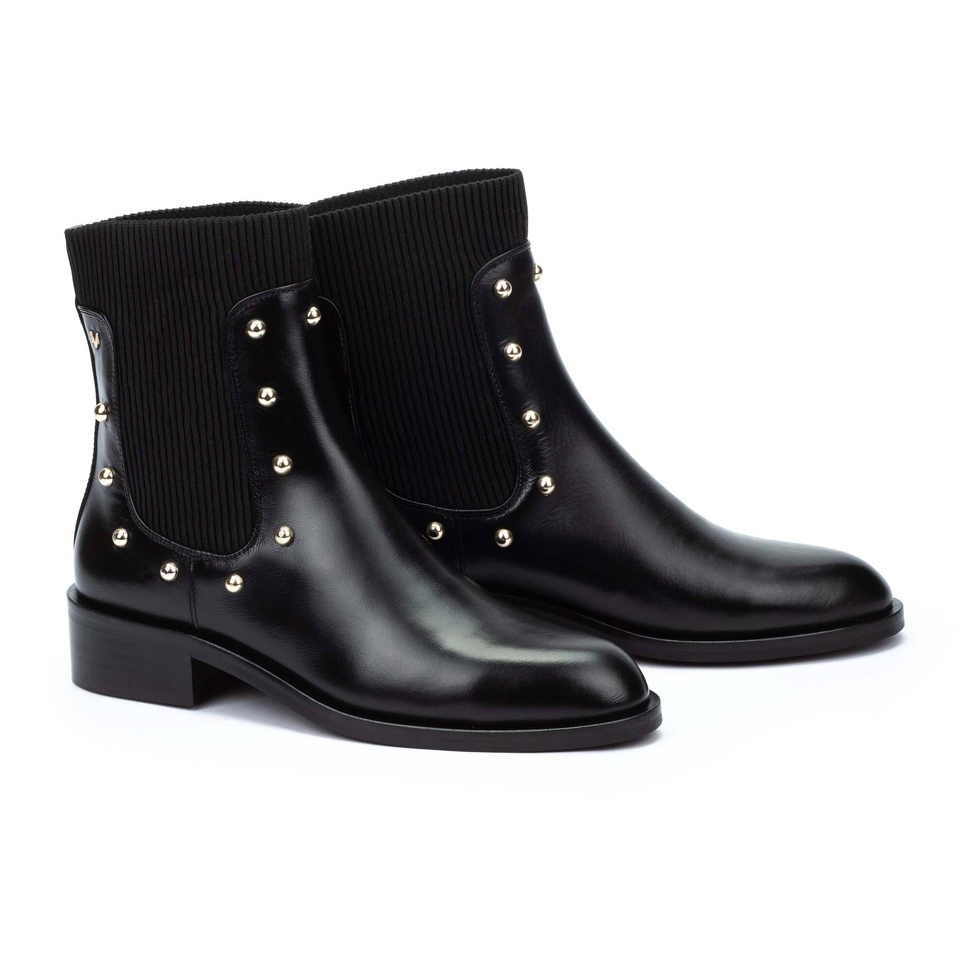 Flat ankle boots | RESSI 1718-A908K, BLACK, large image number 100-1718-A908K_000_Martinelli_RESSI_BLACK_full.jpg | null