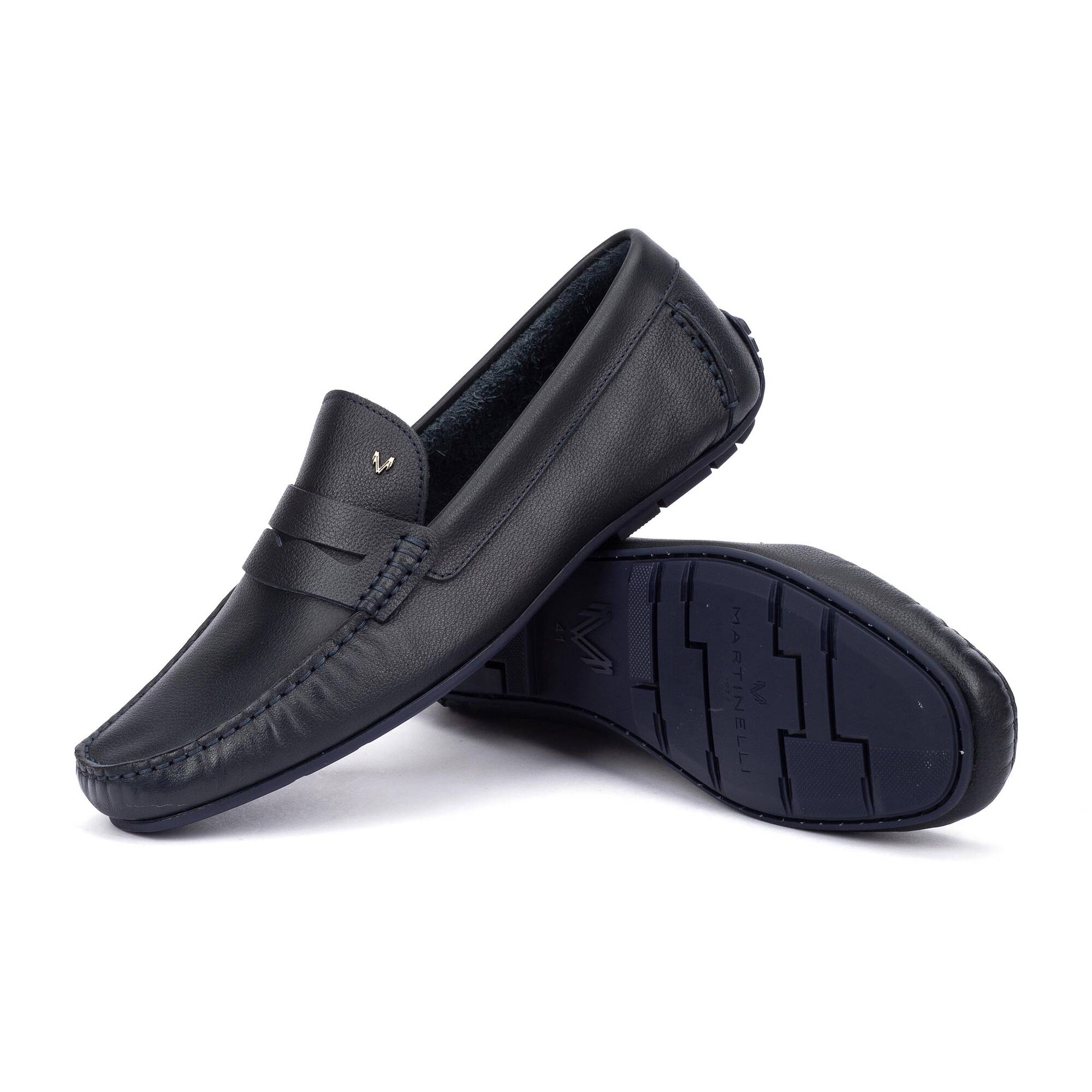 Slip on Loafers | PACIFIC 1411-2496DYM, NAVY, large image number 70-1411-2496DYM_322_Martinelli_PACIFIC_NAVY_full.jpg | null