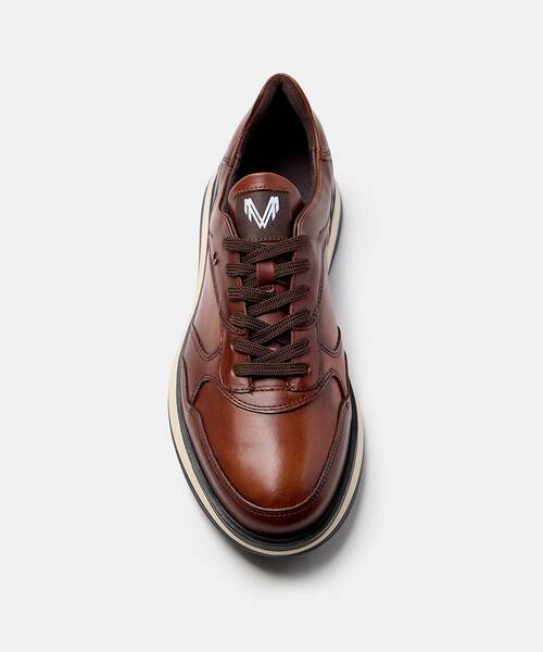 Zapatilla elegante para hombre , WALDEN 1606 , WALDEN 1606-2791LA , CAFE