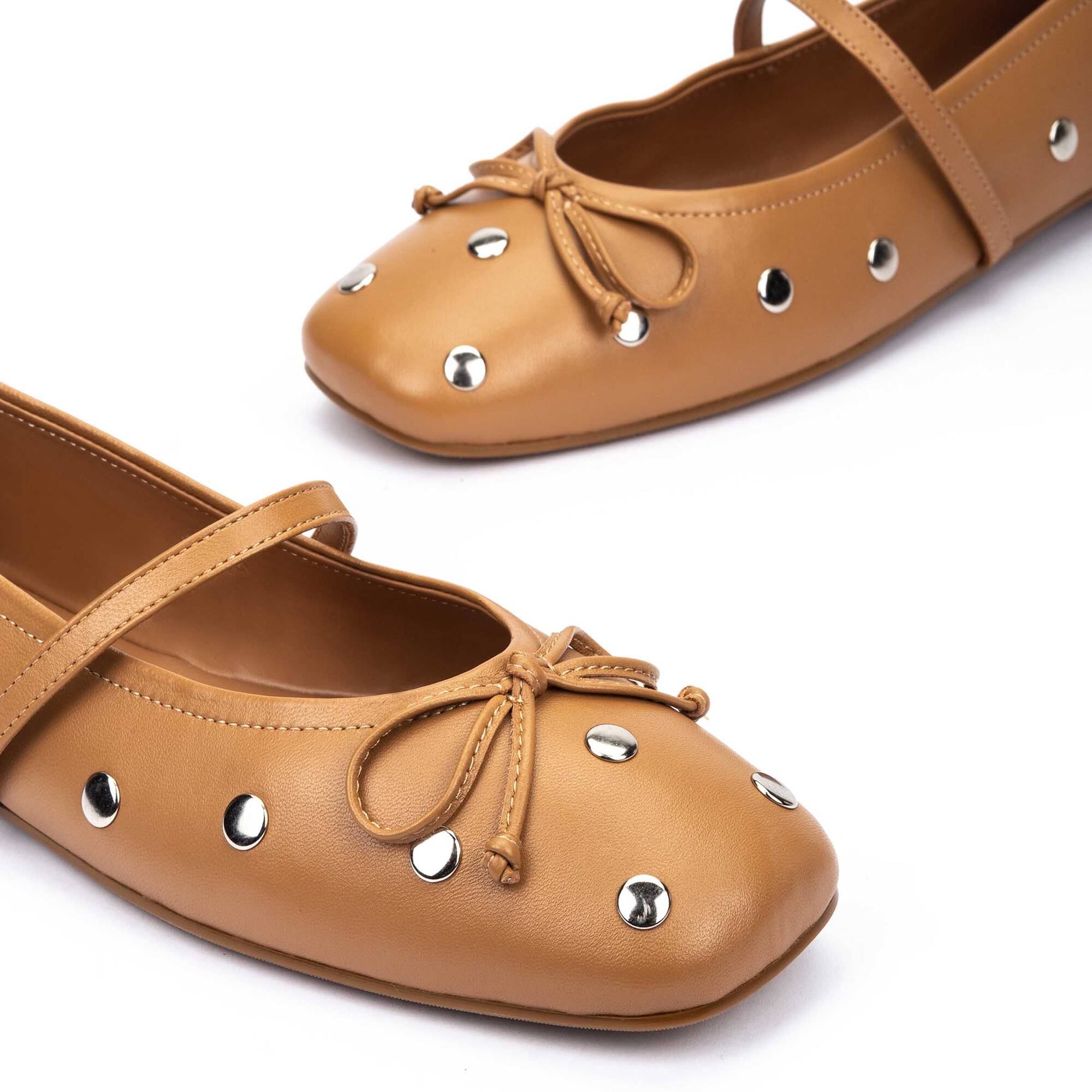 Ballet flats | VIADANA S022-B517PY, CAMEL, large image number 60-S022-B517PY_751_Martinelli_VIADANA_CAMEL_full.jpg | null