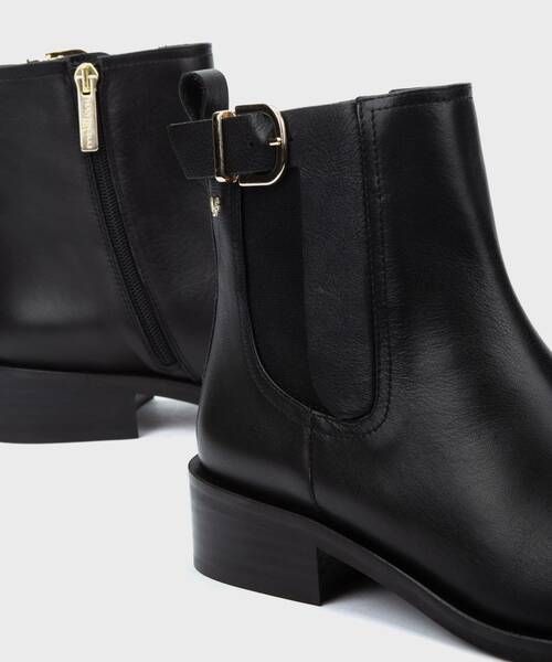 Flat ankle boots | RESSI 1718-A907Z | BLACK | Martinelli