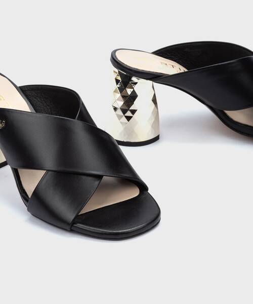 Heeled Sandals | AUDREY 1630-A921P | BLACK | Martinelli