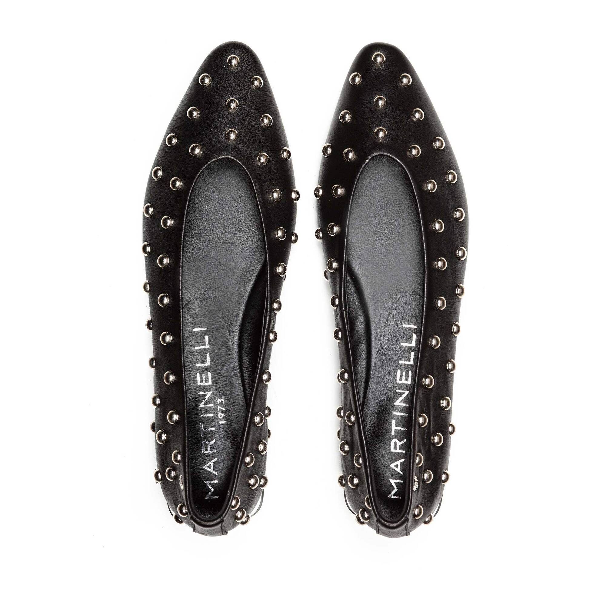 Ballet flats | VESCIA S009-B479PY, BLACK, large image number 100-S009-B479PY_000_Martinelli_VESCIA_BLACK_full.jpg | null