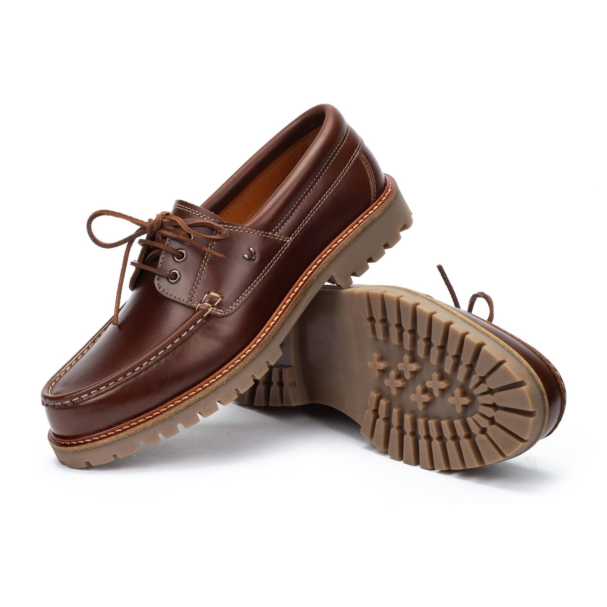 Boat shoes | GLENMORE C014-2980PY, COGNAC, large image number 70-C014-2980PY_201_Martinelli_GLENMORE_COGNAC_full.jpg | null