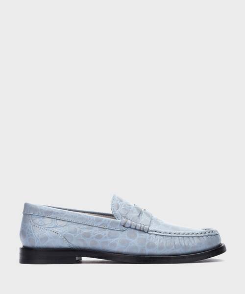 Loafers | LUALDI S046-B309RE | JEANS | Martinelli