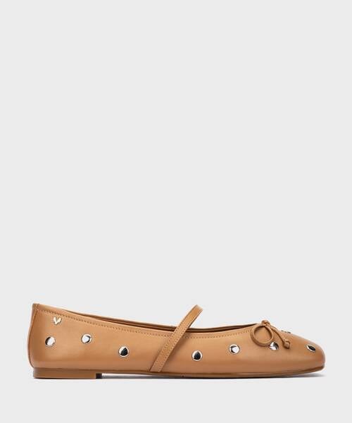 Ballet flats | VIADANA S022-B517PY | CAMEL | Martinelli