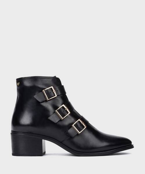 Heeled Ankle Boots | ZINNIA 1603-4506K | BLACK | Martinelli