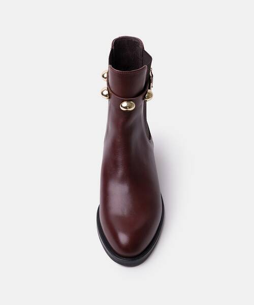 Women buckle ankle boots , RESSI 1718 , RESSI 1718-A933C , OLMO