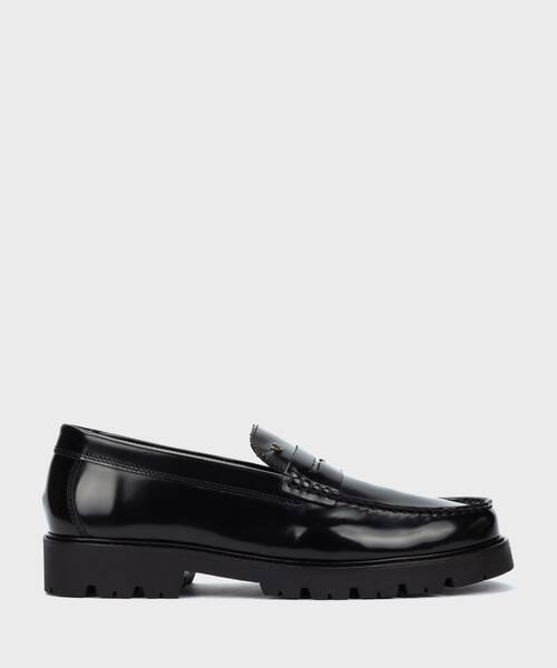 Slip on Loafers | SUTTON 1730-2921TY | BLACK | Martinelli