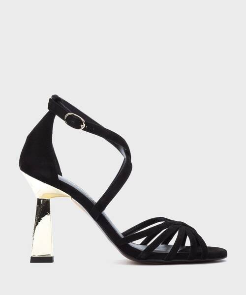 Heeled Sandals | LUPETTA 1703-B210A | BLACK | Martinelli