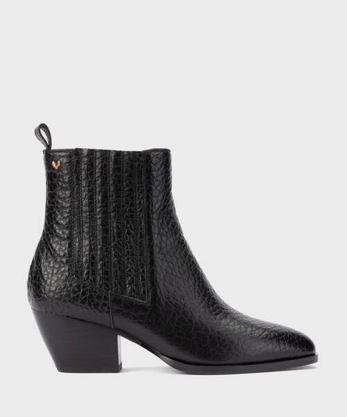 Heeled Ankle Boots | JEANNE S064-B686BY | BLACK | Martinelli