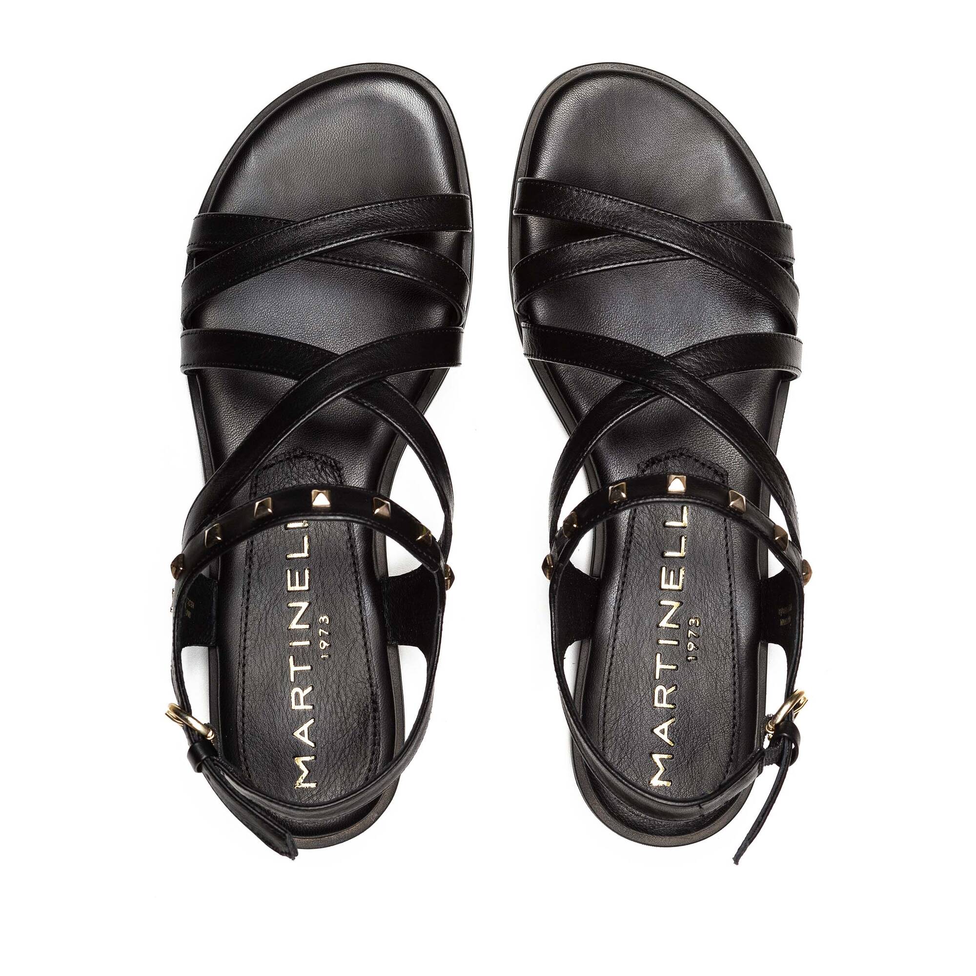 Flat Sandals | MAZZINI 1535-A804Z, BLACK, large image number 100-1535-A804Z_000_Martinelli_MAZZINI_BLACK_full.jpg | null