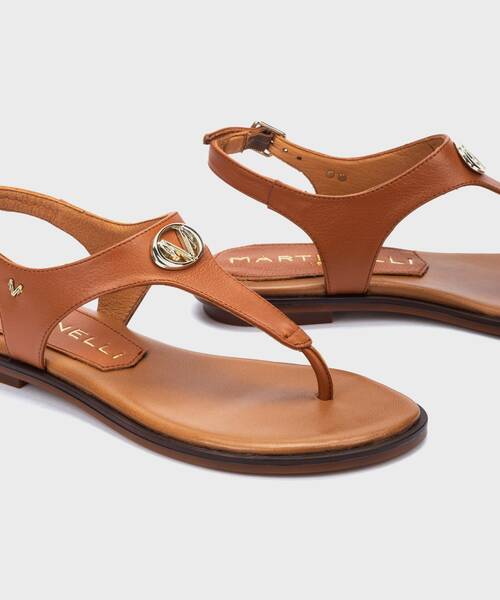 Flat Sandals | MAZZINI 1535-B006Z | CUERO | Martinelli