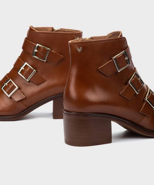 Heeled Ankle Boots | ZINNIA 1603-4506C | CUERO | Martinelli