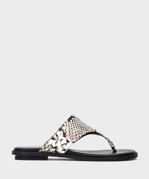 Flat Sandals | MAZZINI 1535-B254T | BLACK | Martinelli