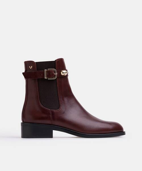 Women buckle ankle boots , RESSI 1718 , RESSI 1718-A933C , OLMO