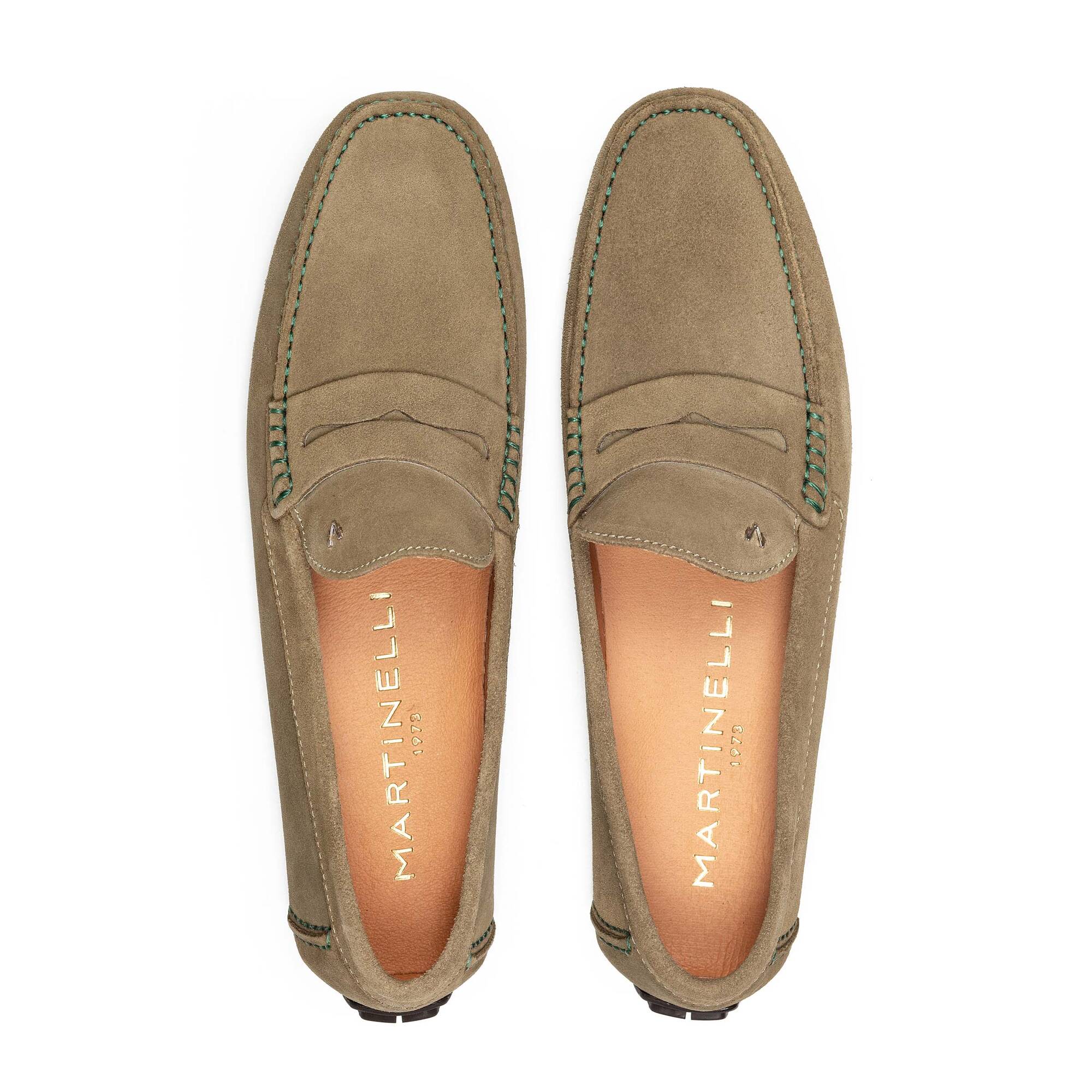 Slip on Loafers | PACIFIC 1411-2496X, OLIVE, large image number 100-1411-2496X_440_Martinelli_PACIFIC_OLIVE_full.jpg | null