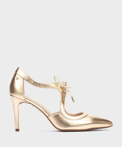 Customised bride shoes | THELMA 1489-3498SMT | GOLD | Martinelli