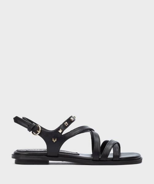 Flat Sandals | MAZZINI 1535-A804Z | BLACK | Martinelli
