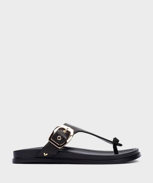 Flat Sandals | TANARO S035-B576PY | BLACK | Martinelli