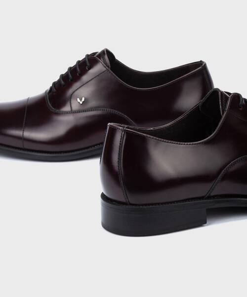 Zapatos Novio Personalizados | ARLINGTON 1691-2856TMT | BURDEOS | Martinelli